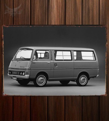 Металлическая табличка Nissan Caravan Van (E20)